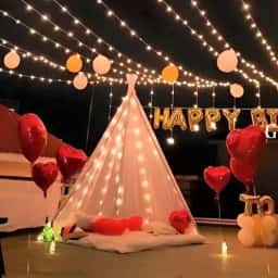 Terrace Canopy Decoration