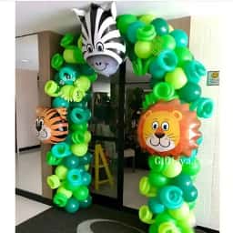 Simple Birthday Stage Backdrop