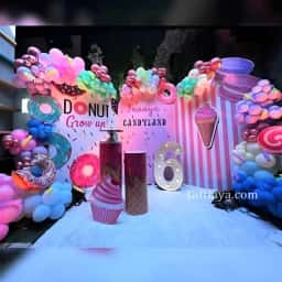 Donut Theme Stage Decoration