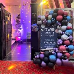 Space Theme Stage Decoration