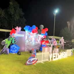 Avenger Theme Stage Decoration