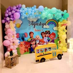 Customized Cocomelon Backdrop
