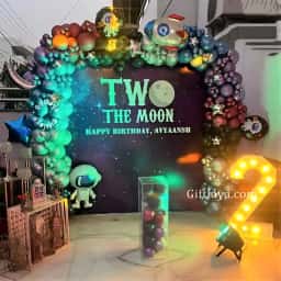 Space Theme Stage Decoration