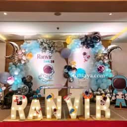 Astronaut Theme Stage Decoration