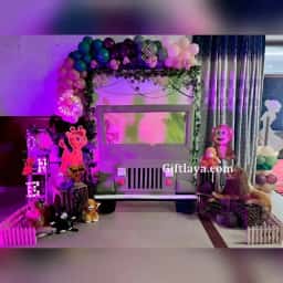 Customized Jungle Stage Setup