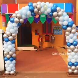 Birthday Balloons Stage Decoration