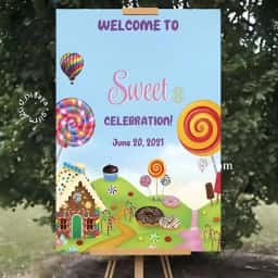 Candyland Theme Stage Decoration