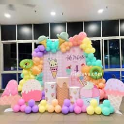 Ice Cream Theme Stage Decoration