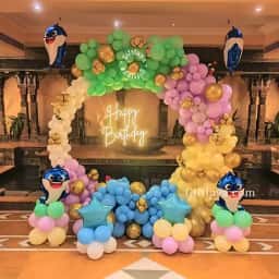 Baby Shark Theme Stage Decoration