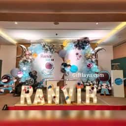 Astronaut Theme Stage Decoration