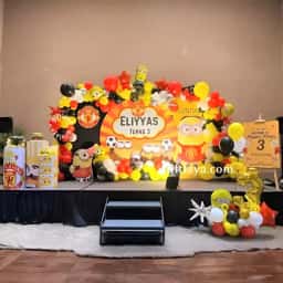Minion Theme Stage Decoration