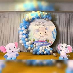 Dumbo Theme Balloon Decoration