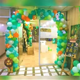 Jungle Theme Stage Decoration