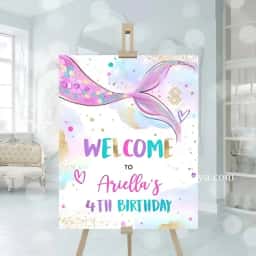 Mermaid Theme Stage Decoration