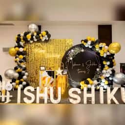 Birthday Stage Balloon Decoration