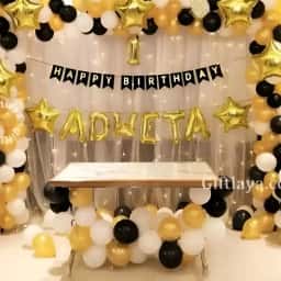 Balloons Birthday Stage Decoration