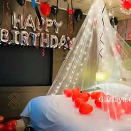Romantic Birthday Cabana Decoration