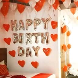 Romantic Proposal Decor in Room