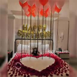 Surprise Room Decoration for Husband