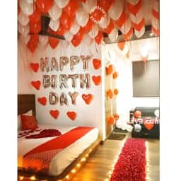Romantic Proposal Decor in Room
