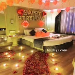 Rose and Candle Decor