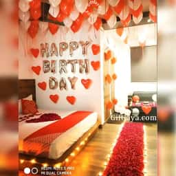 Romantic Proposal Decor in Room