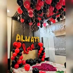 Romantic Balloon Room Decoration