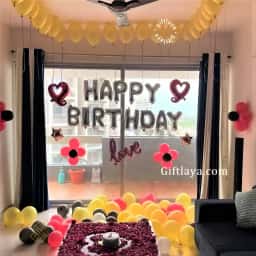 Simple Hall Romantic Decoration