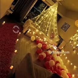 Romantic Canopy Setup at Home