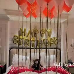 Surprise Room Decoration for Husband