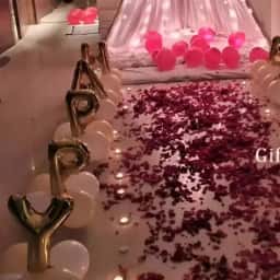 Romantic Cabana Surprise Setup