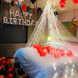 Romantic Birthday Cabana Decoration