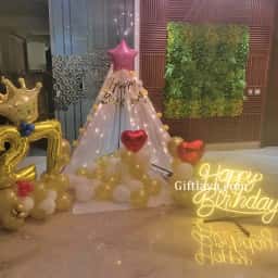 27th Cabana Birthday Decoration