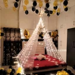 Simple Birthday Canopy Decoration