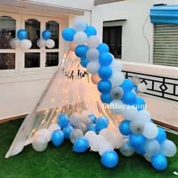Canopy Simple Birthday Decoration