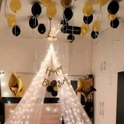 Simple Birthday Canopy Decoration