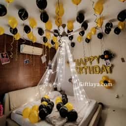 Net Decoration on Bed