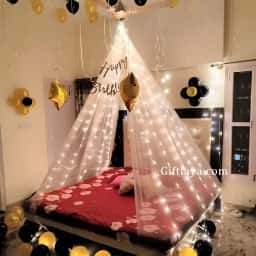 Simple Birthday Canopy Decoration
