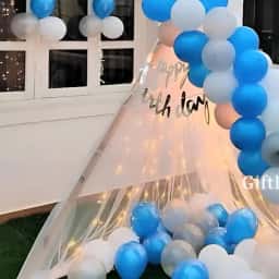 Canopy Simple Birthday Decoration