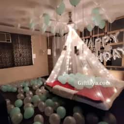 Hanging Photo Cabana Decoration