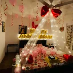 Anniversary Bed Cabana Decoration