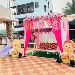 Dohale Jevan Flower Decoration