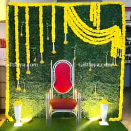 Traditional Flower Backdrop