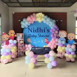 Customized Baby Shower Backdrop