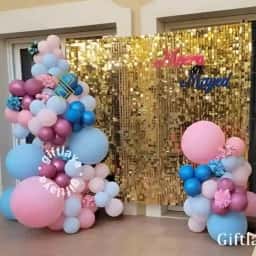 Baby Shower Sequins Backdrop