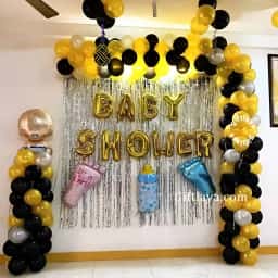 Golden Baby Shower Theme