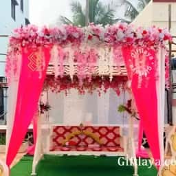 Dohale Jevan Flower Decoration