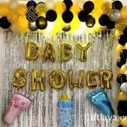 Golden Baby Shower Theme