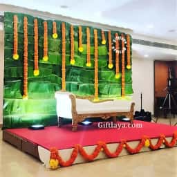 Traditional Seemantham Decoration