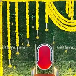 Traditional Flower Backdrop